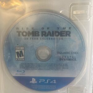 PS4 Rise of the Tomb Raider game